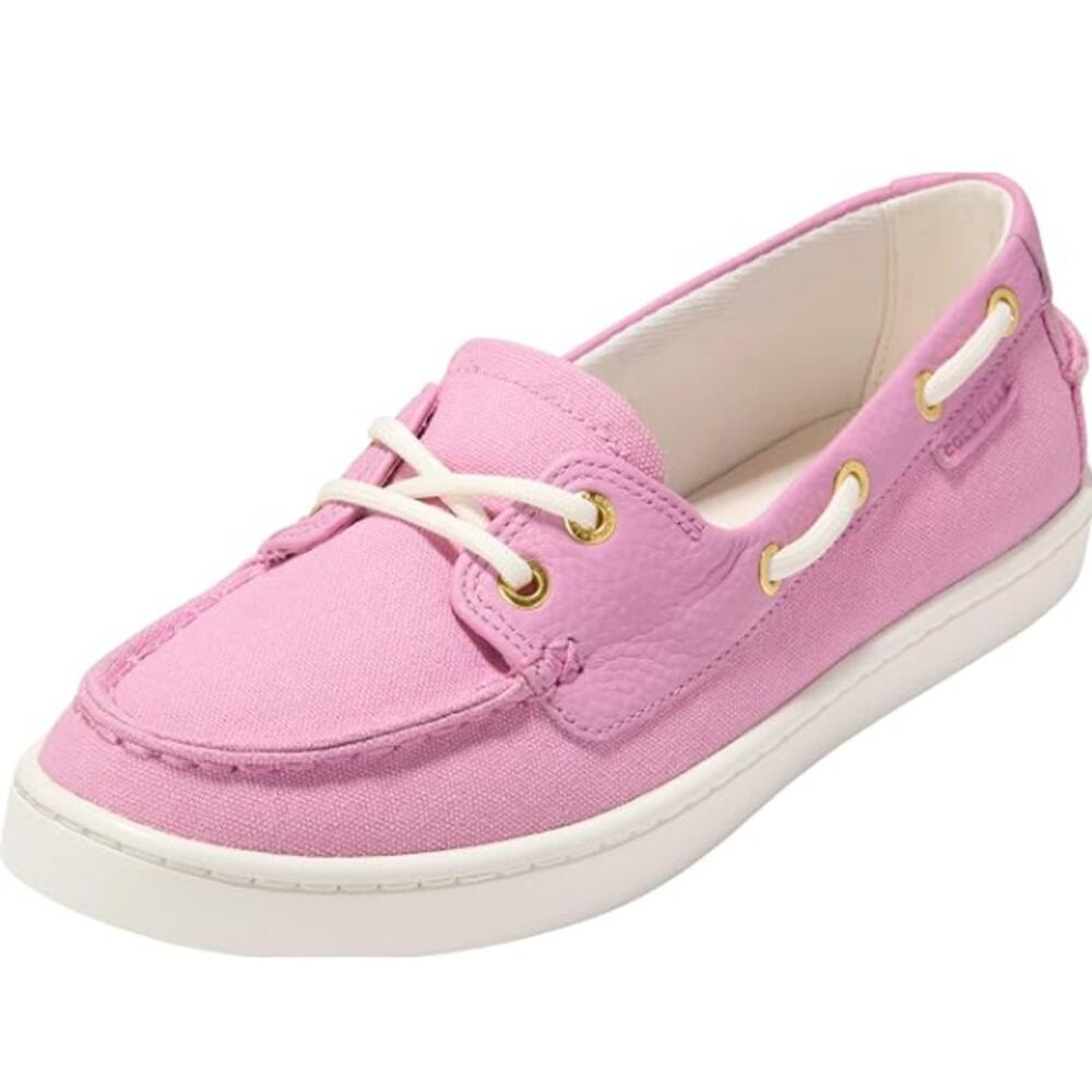 Cole Haan Nantucket Boat Shoes Moonlight Mauve Size 7B